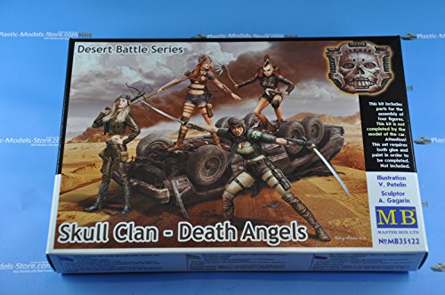 Masterbox Figures Desert Battle Series , Skull Clan - Death Angels 1/35 Master Box 35122