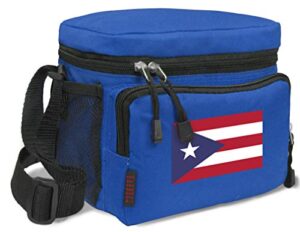 puerto rico lunch bags puerto rico flag lunch tote coolers