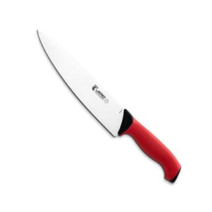 jero tr series 9 inch chef knife with soft grip handles - high-carbon stainless steel blade - made in portugal
