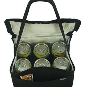 Ensign Peak Basic 6-can Insulated Cooler (Black)