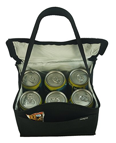 Ensign Peak Basic 6-can Insulated Cooler (Black)