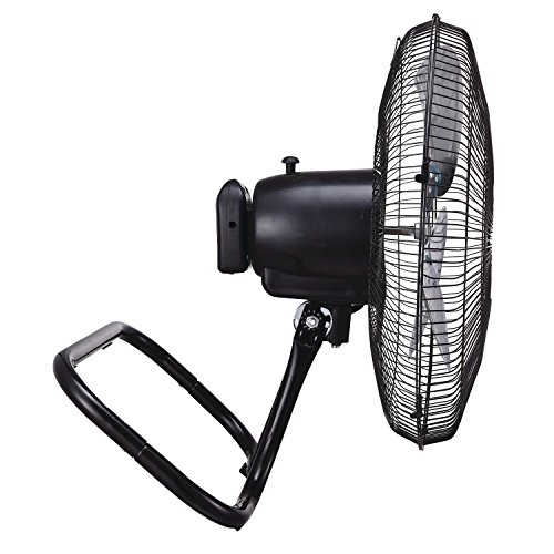 Brentwood Kool Zone F1831B 18" Industrial 3-in-1 Fan, One Size, Black