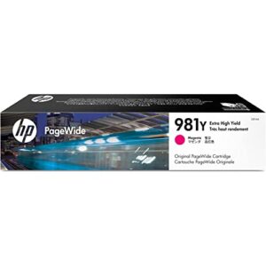 hp 981y | pagewide-cartridge extra high yield | magenta | l0r14a, xx-large