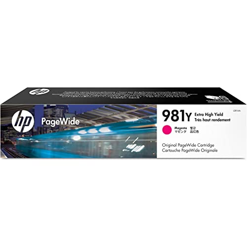 HP 981Y | PageWide-Cartridge Extra High Yield | Magenta | L0R14A, XX-Large