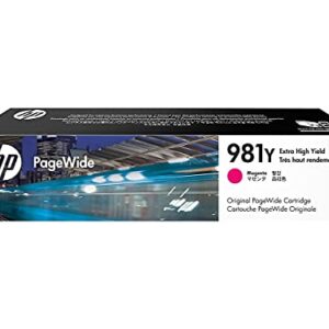 HP 981Y | PageWide-Cartridge Extra High Yield | Magenta | L0R14A, XX-Large