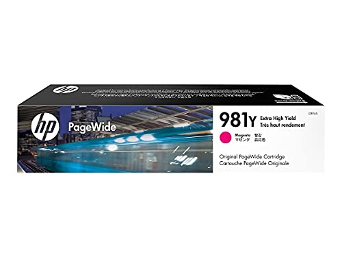 HP 981Y | PageWide-Cartridge Extra High Yield | Magenta | L0R14A, XX-Large