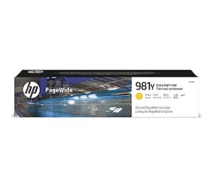 hp 981y | pagewide-cartridge extra high yield | yellow | l0r15a