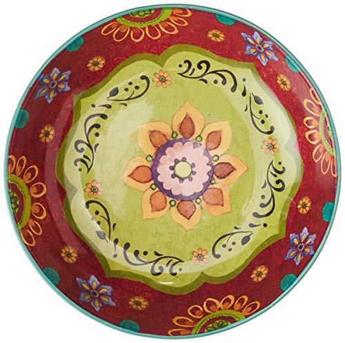 Certified International Tunisian Sunset Serving/Pasta Bowl, 13.25" x 3", Multicolor