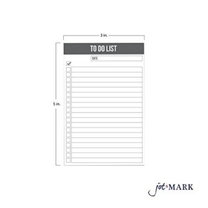 Jot & Mark To Do List 3x5 Inch Vertical Index Cards (Pack of 100)