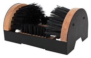 performance tool w9451 boot brush cleaner floor mount with hardware indoor / outdoor 4.7 x 9.5 x 6.5 inches