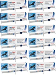 (12 pack) bimeda equimax horse wormer ivermectin 1.87 percent and praziquantel 14.03 percent paste tube