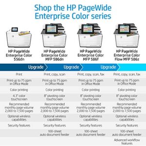 HP PageWide Enterprise Color 586f Multifunction Duplex Printer (G1W40A)