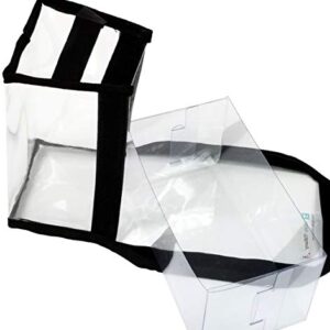 Totally-Tiffany BSFP-SNG10 Sue Buddy Bag, 1.27 x 33.020000000000003 x 45.72 cm, Transparent