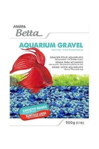 marina decorative gravel, 1 lb, blue, 12389