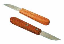 sunrise kitchen supply 7" wood handle onion knife (2 pieces)
