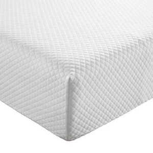 Modway Aveline Memory Foam Bed Mattress Conventional, Twin,Firm, White