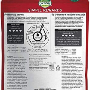 2 Pack Oxbow Animal Health Simple Rewards Timothy Treat for Pets (2 / 1.4 oz)