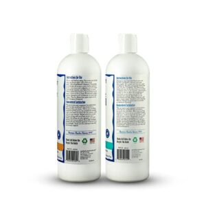 Earthbath Oatmeal & Aloe Shampoo & Conditioner Pet Grooming Set - Itchy, Dry Skin Relief, Made in USA - Fragrance Free, 16 oz