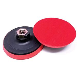 Stadea FBP101A Hook and Loop Backing Pad - 4" Foam Polishing Sanding Discs Backup Pad