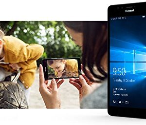 Microsoft Lumia 950 32GB Dual Sim NAM RM-1118 GSM Factory Unlocked - US Warranty (Black)