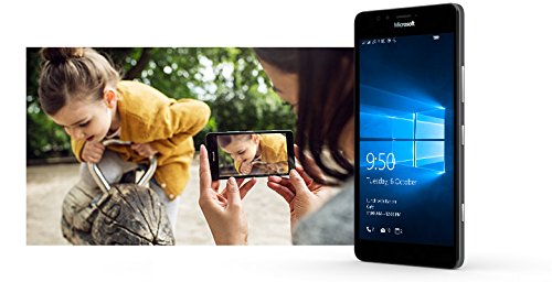 Microsoft Lumia 950 32GB Dual Sim NAM RM-1118 GSM Factory Unlocked - US Warranty (Black)