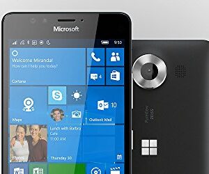 Microsoft Lumia 950 32GB Dual Sim NAM RM-1118 GSM Factory Unlocked - US Warranty (Black)