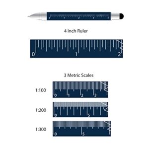 Monteverde USA One Touch Tool Pen, Ballpoint Pen, Dark Blue (MV35297)