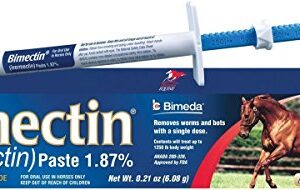 Bimectin Ivermectin Paste Horse Wormer (1.87 Ivermectin) - 6 DOSES, Model: , Home & Outdoor Store