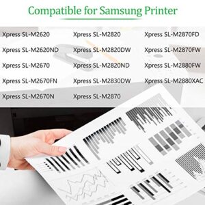 greencycle 4 Pack Black Toner Cartridge Replacement Compatible for Samsung MLT-D115L D115L SL-M2820DW SL-M2870FW SL-M2880FW Xpress M2670 M2820 M2870 Laser Printer