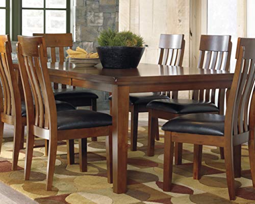 Signature Design by Ashley Ralene Traditional Dining Room Extension Table, Medium Brown