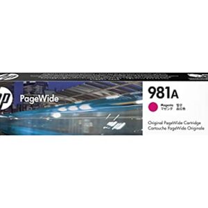 HP 981A | PageWide Cartridge | Magenta | J3M69A