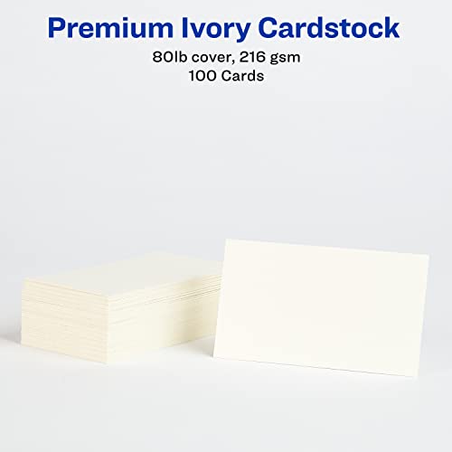 AVERY Ivory Postcards for Inkjet Printers