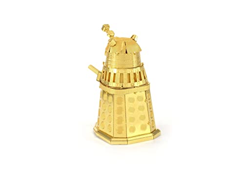 Metal Earth Doctor Who Dalek Gold 3D Metal Model Kit Fascinations