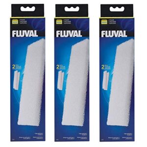 (3 pack) fluval filter foam block 404/405, 2 blocks each