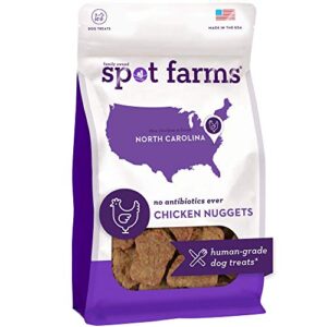 spot farms chicken nuggets healthy all natural dog treats human grade grain free 12 oz