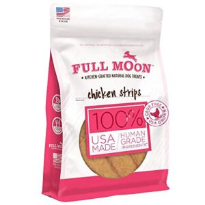 full moon chicken strips healthy all natural dog treats human grade made in usa grain free 24 oz