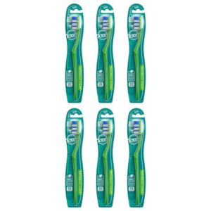 tom's of maine naturally clean toothbrush, soft, 6-pack (packaging may vary)