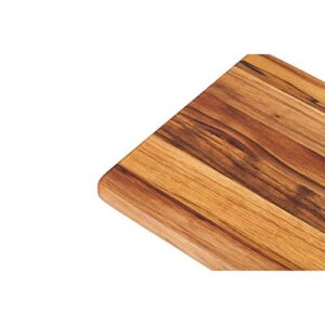 TeakHaus Edge Grain Cutting/Serving Board (Rectangle) | 12" x 8" x 0.55"