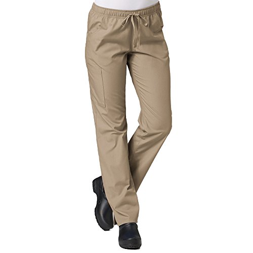 Red Panda Maevn Women's Full Elastic Cargo Pant(Khaki, X-Large)