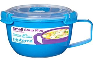 sistema microwave soup mug, 2.4 cup, small