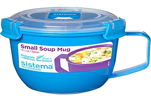 Sistema Microwave Soup Mug, 2.4 Cup, Small