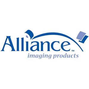 Alliance Continuous Carbonless Computer Paper 9.5 x 11, Blank Left and Right Perforated, 15 lb, 2-Part White/Canary (1,700 Sheets) - Made In The USA