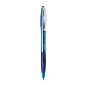 BIC Atlantis Bold Retractable Ball Pen, Bold Point (1.6mm), Blue, 3-Count