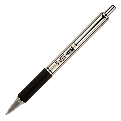 ZEB29210 - Zebra Pen F402 Retractable Ballpoint Pen