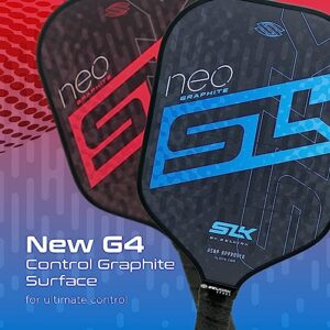 SLK by Selkirk Pickleball Paddles | Featuring a Multilayer Fiberglass and Graphite Pickleball Paddle Face | SX3 Honeycomb Core | Pickleball Rackets Designed in The USA for Traction and Stability