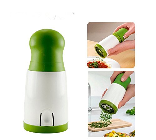 Herb Grinder, ELEOPTION Parsley chopper Herb Mill Grinder ,Spice Mill Parsley Shredder ,Creative Cooking Tools (Herb Grinder)