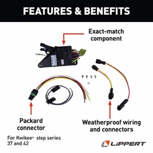 Kwikee Replacement Control Unit Assembly for 37 and 42 Series Electric Step for RVs & Travel Trailers