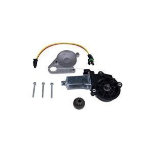 kwikee replacement electric rv step pre-imgl motor assembly kit for 5th wheel rvs, travel trailers and motorhomes, automatically extends, retracts steps, exact match components - 379608