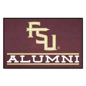 fanmats 18333 florida state alumni starter rug (19"x30"), 1 pack