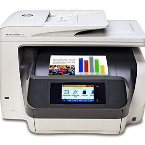 HP Officejet Pro 8730 D9L20A Wireless All-In-One Color Printer with Duplex Printing